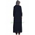 Modest abaya with attached Shawl- Navy Blue Modest abaya with attached Shawl- Navy Blue